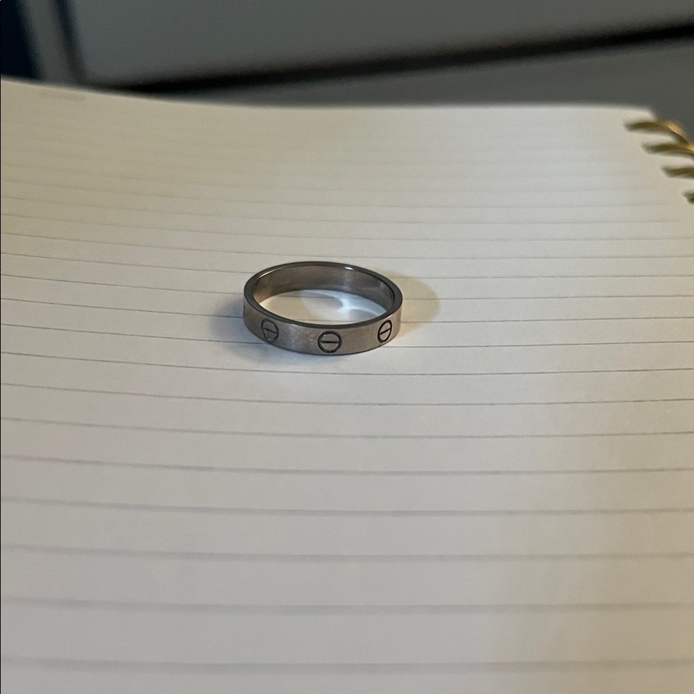 Cartier Love ring brand new with original paper work bag and box